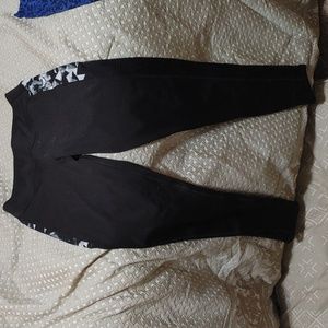 Leggings with Mesh Paneling